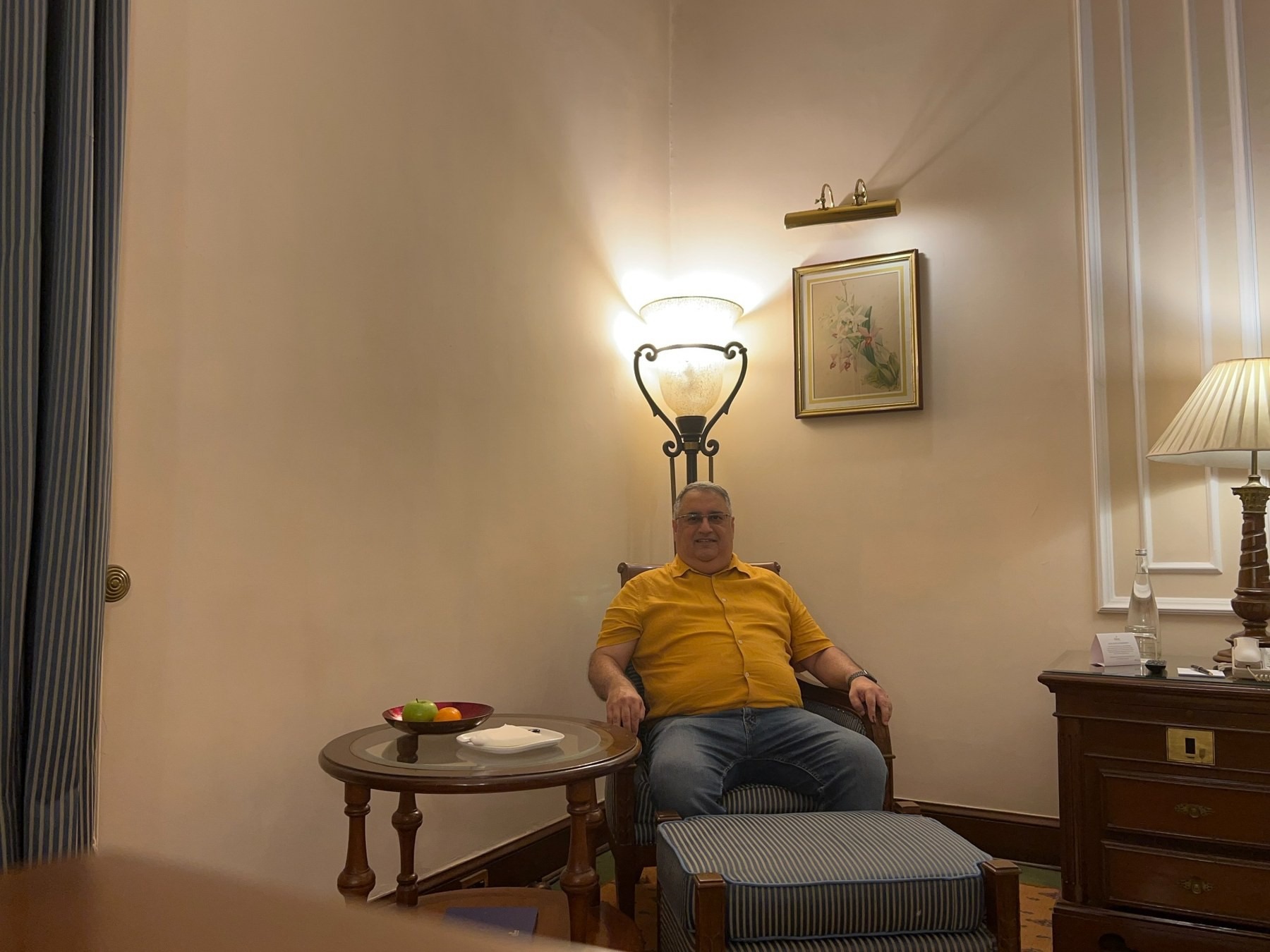 Vineet Trakroo seated